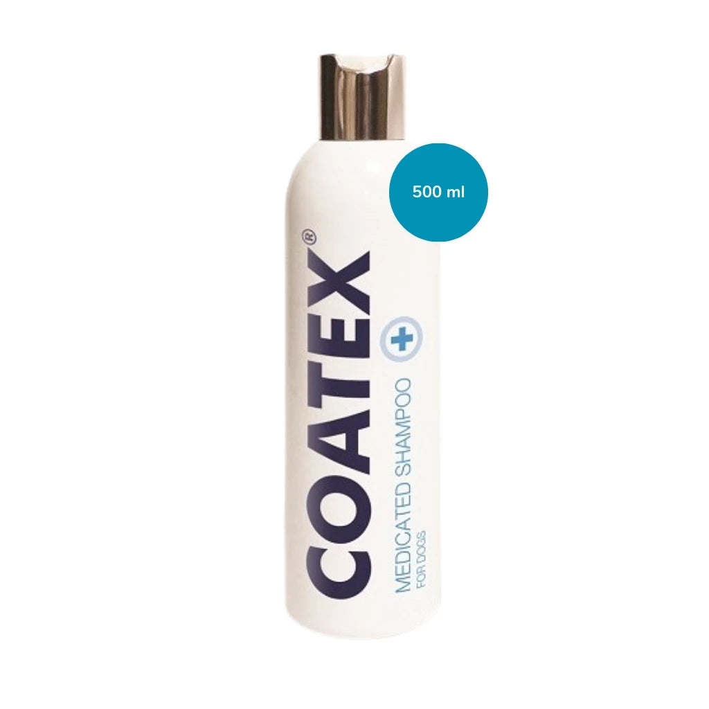 Champú Dermatológico Antibacteriano y Antifúngico para Mascotas – Coatex (250ml / 500ml)