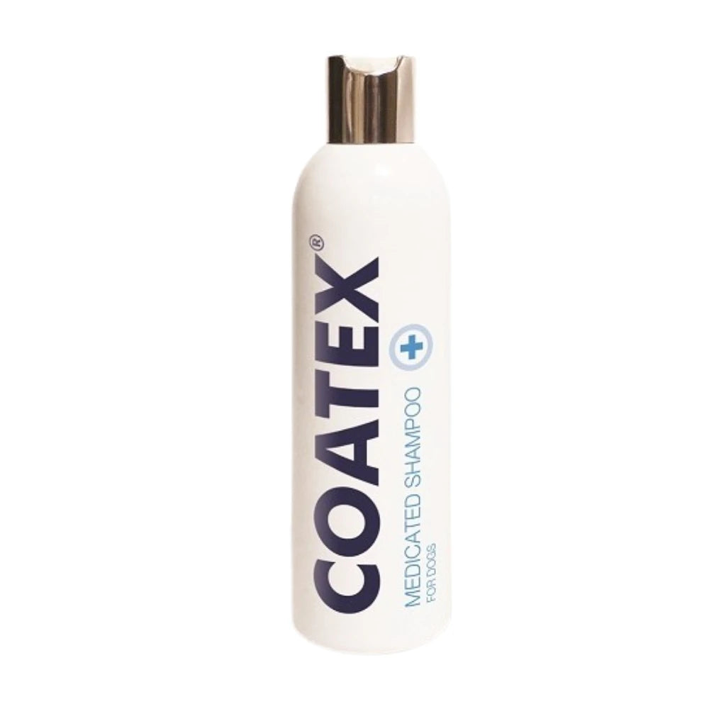 Champú Dermatológico Antibacteriano y Antifúngico para Mascotas – Coatex (250ml / 500ml)