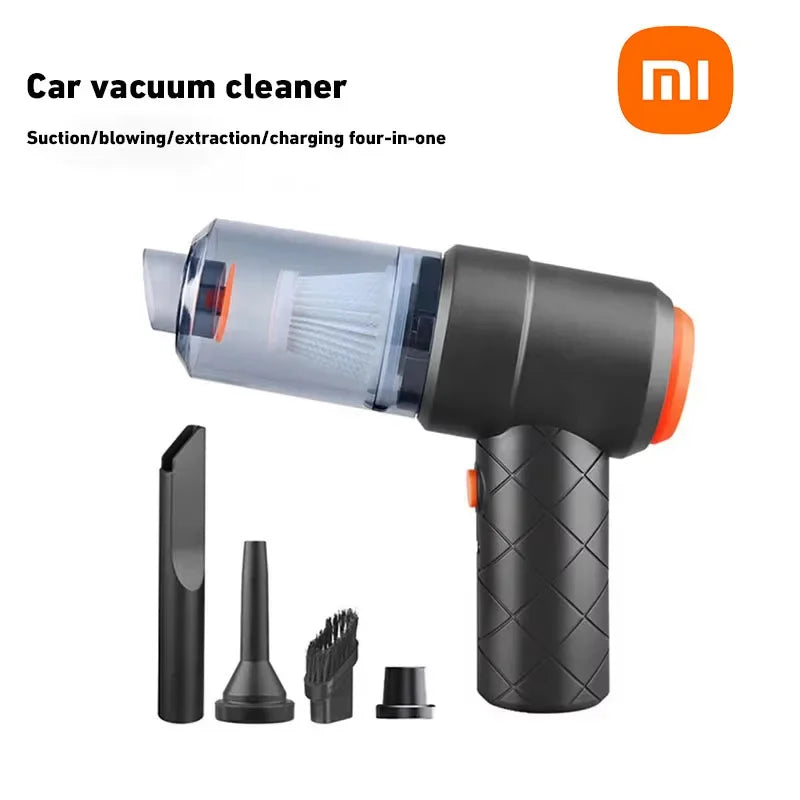 Aspiradora de Mano FILTRO HEPA, Inalámbrica, Especial Mascotas 120W – 9000Pa Ultra Potente, Portátil, Sin Bolsa, para Coche, Hogar y Oficina