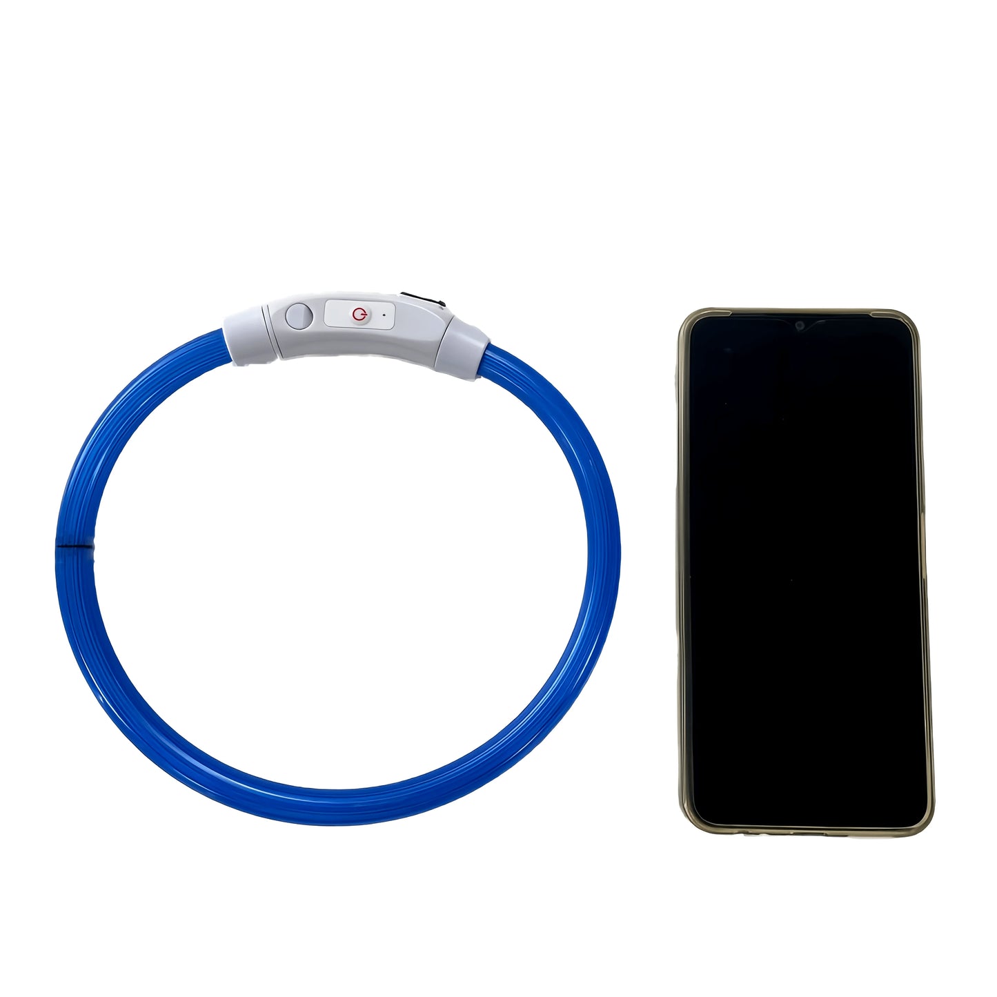 Collar Luminoso LED para Perros – Recargable por USB y Antipérdida