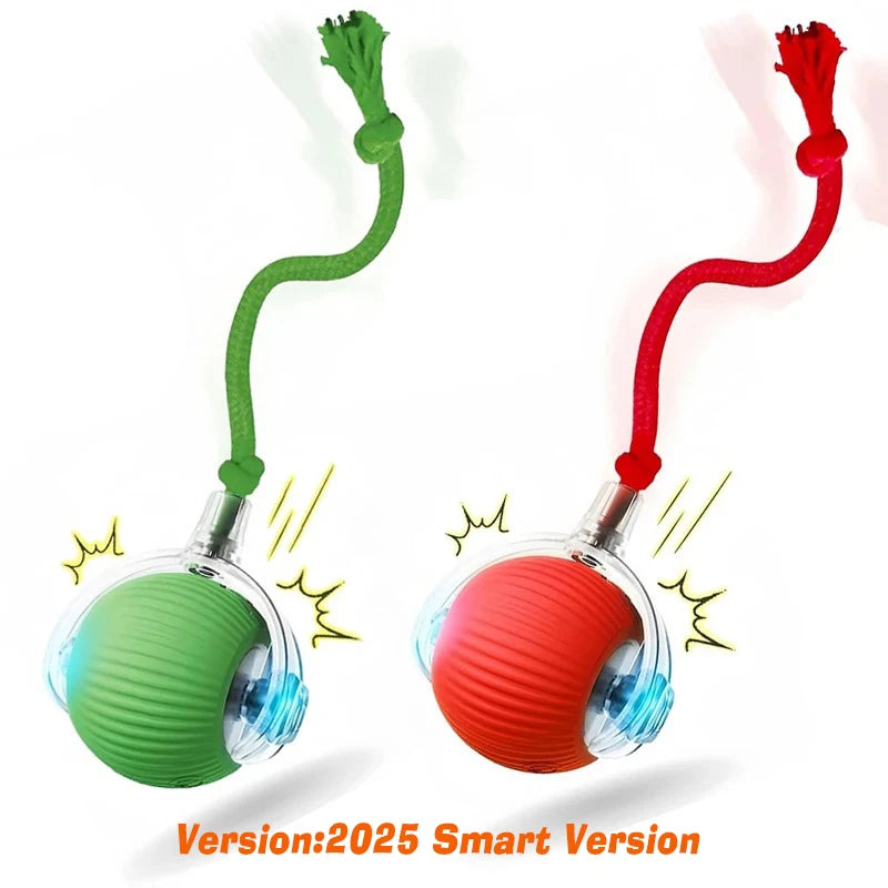 Juguete Interactivo Inteligente para Gatos y Perros con Mando y Sensor de Obstáculos – Recargable USB y Modo Autónomo