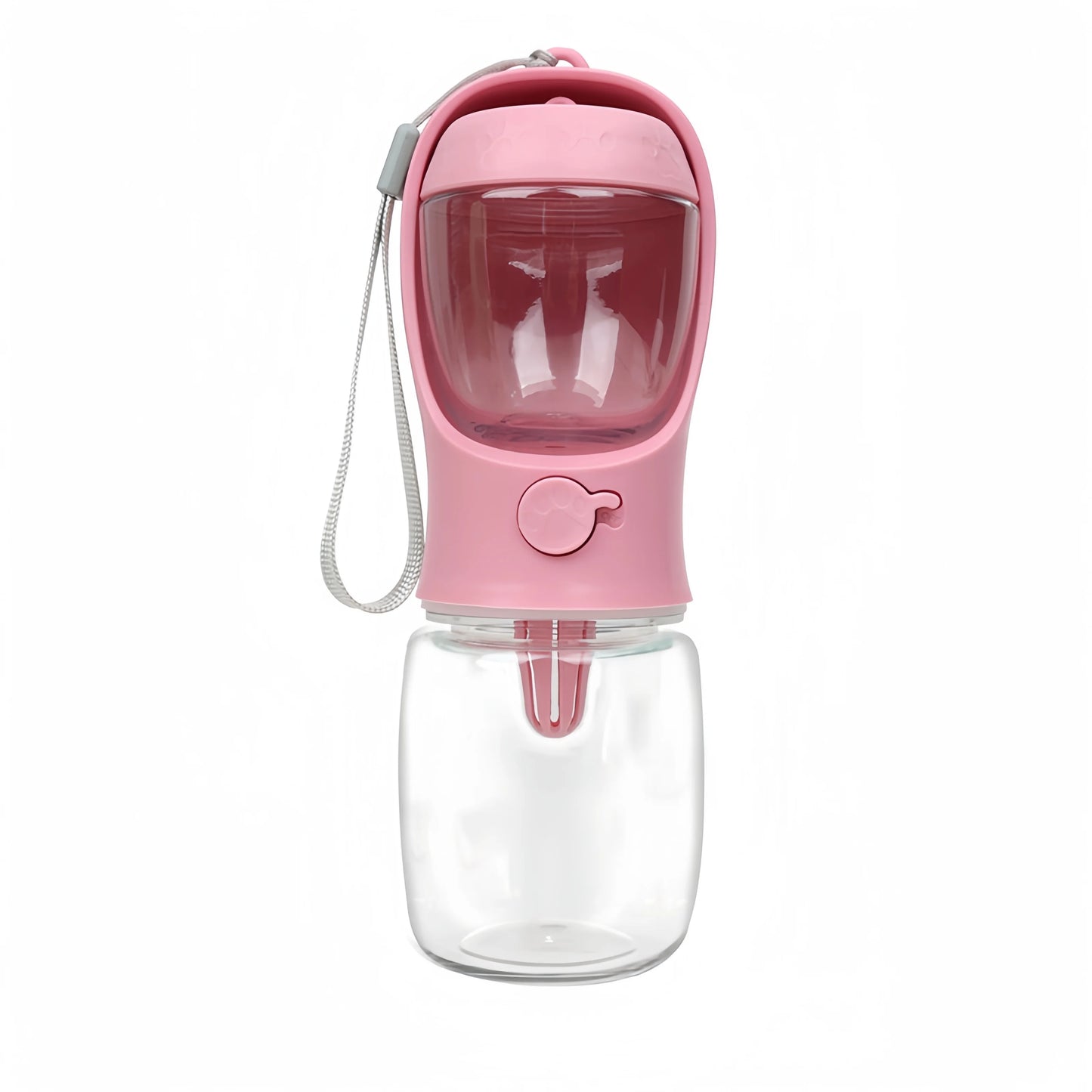 Botella Portátil 2 en 1 para Mascotas – Agua y Comida en un Solo Dispositivo para Viajes