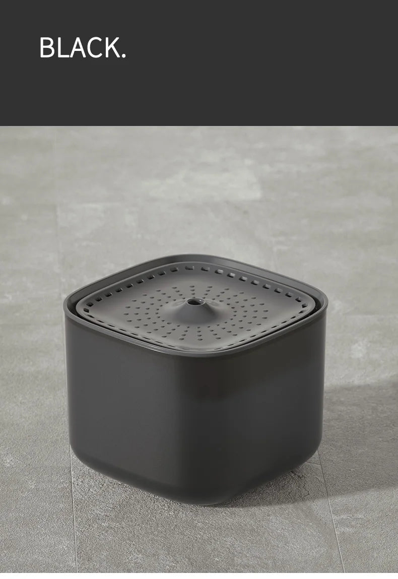 Fuente de Agua Automática para Gatos – 3L, Filtro Recirculante, Ultra Silenciosa, USB