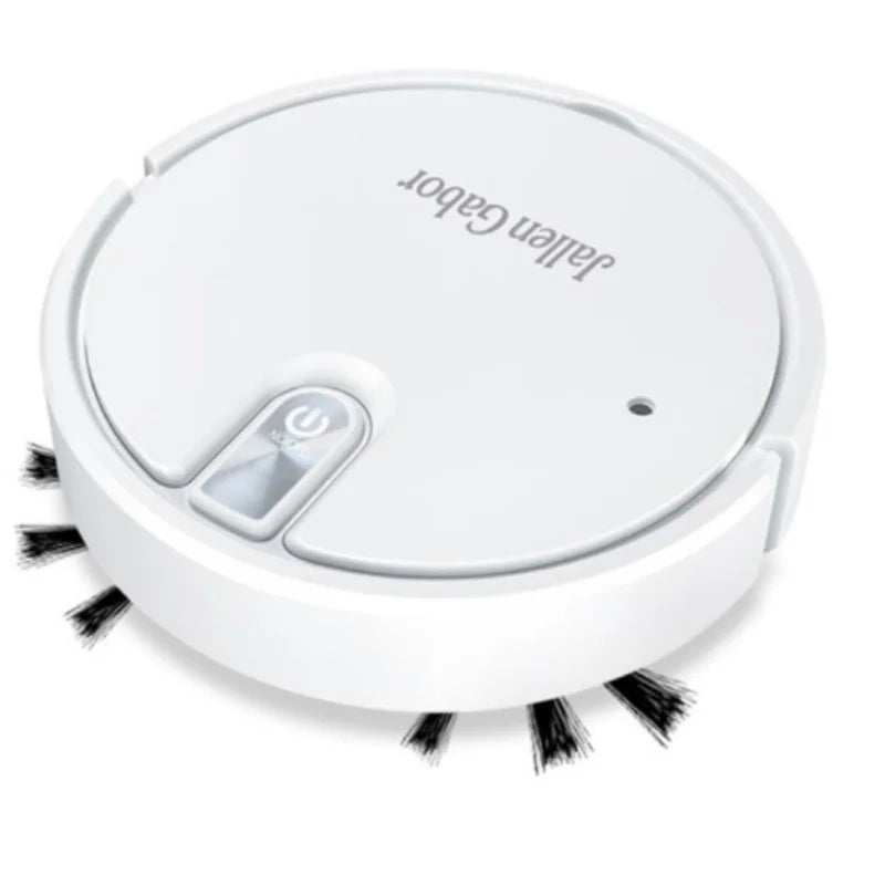 Robot Aspirador Inteligente 5 en 1 (Especial filtro Alérgicos) – Barrido, Aspirado, Fregado, Pulverización y Luz LED – Ultra Delgado, USB Recargable y Silencioso