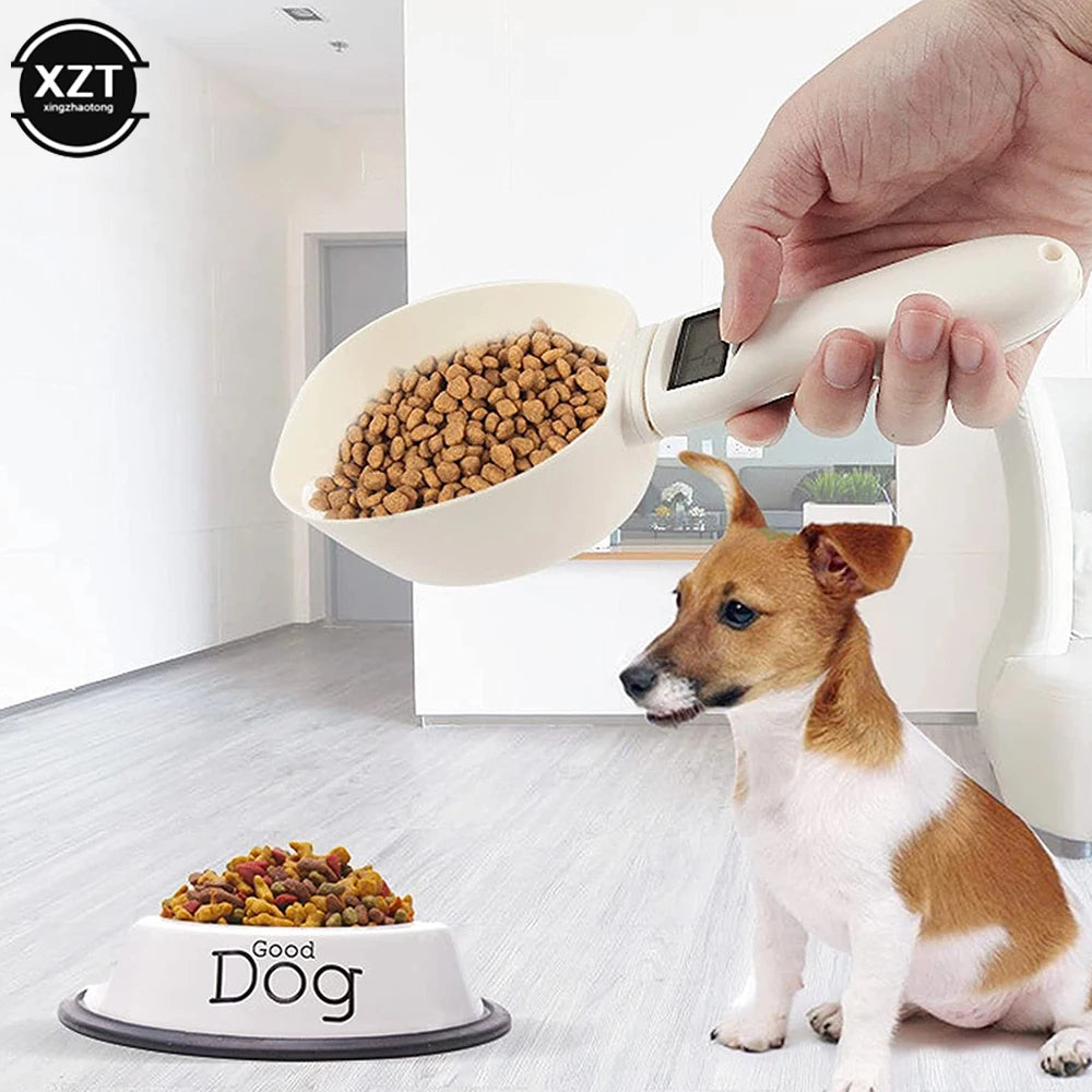 Cuchara Medidora Digital con Pantalla LED – Precisión para Alimentos de Perros y Gatos, Ideal para Control de Dieta