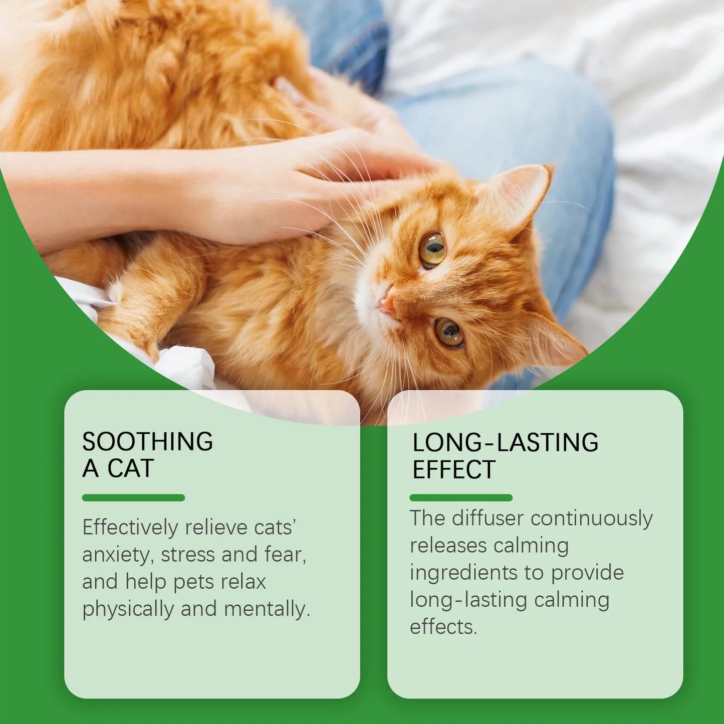 Difusor Calmante de Feromonas para Gatos YEGBONG – Anti-Estrés, Antiansiedad y Relajante Natural (45ml)