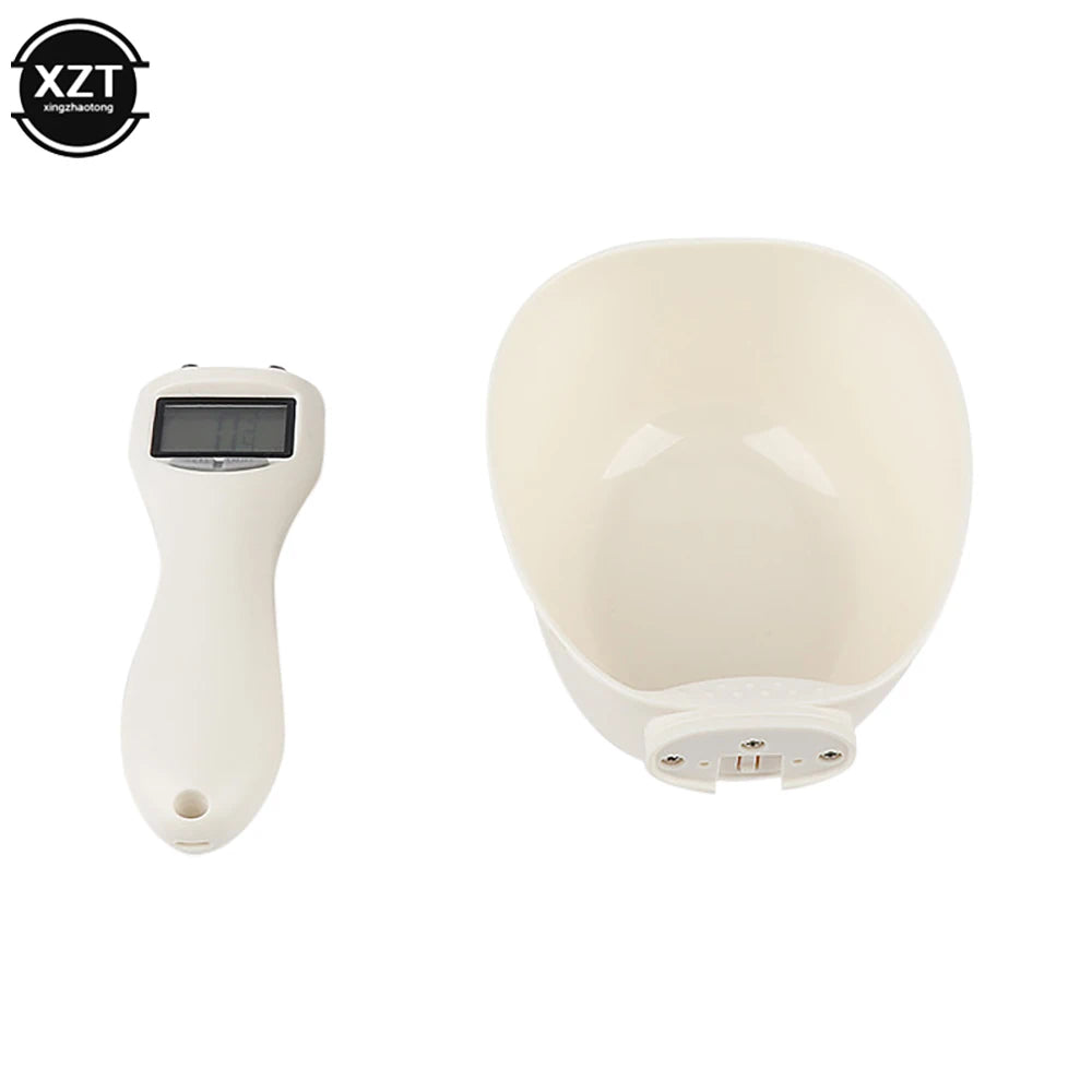 Cuchara Medidora Digital con Pantalla LED – Precisión para Alimentos de Perros y Gatos, Ideal para Control de Dieta