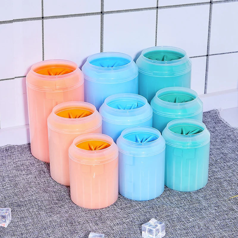 Vaso Limpiador de Patas para Mascotas – Suave, Eficiente y Portátil (3 Tamaños Disponibles)