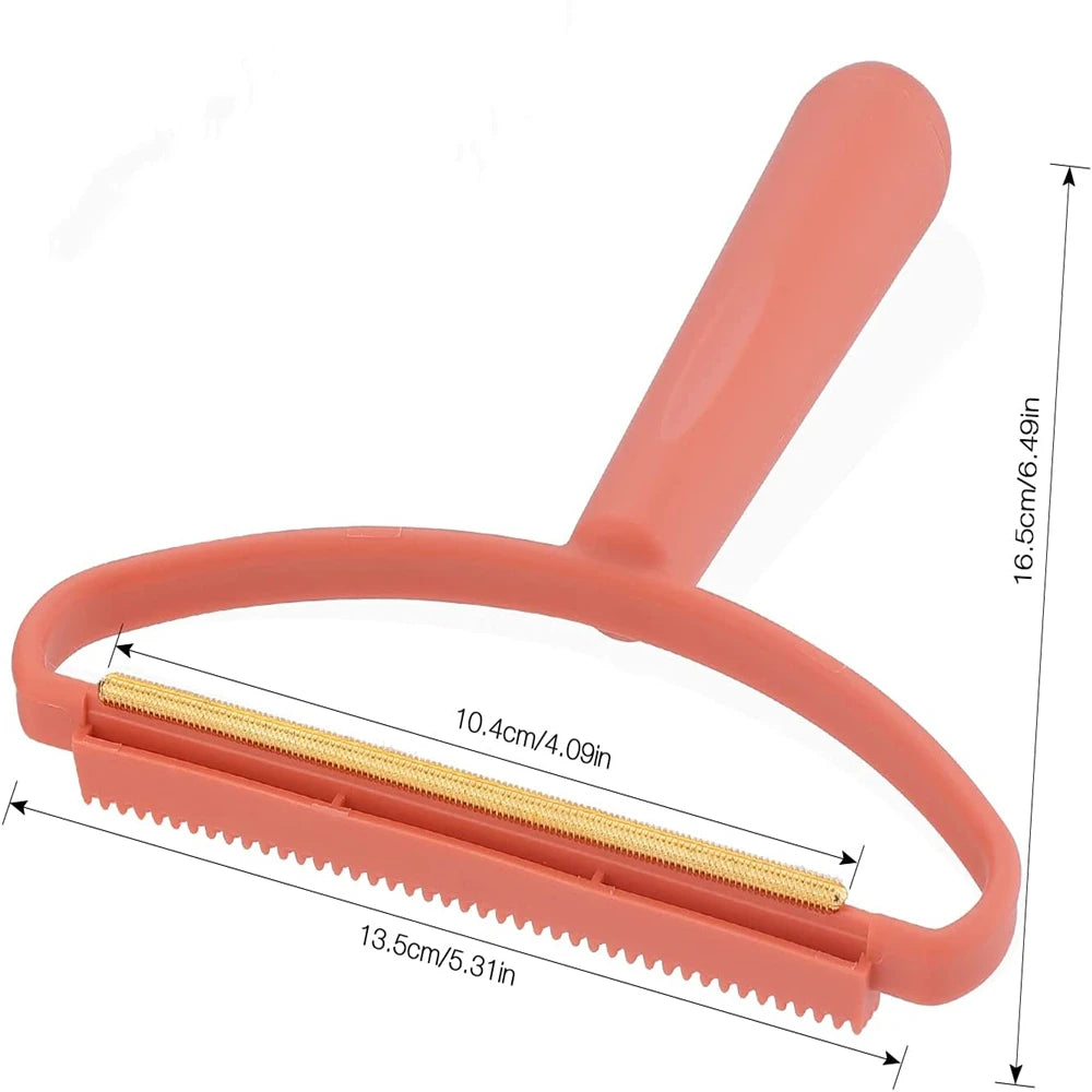 Elimina Pelos en Segundos – Cepillo Reutilizable de Silicona Doble Cara para Mascotas, Portátil y Reutilizable para Ropa, Sofás y Más