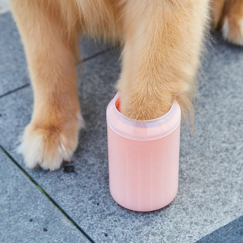 Vaso Limpiador de Patas para Mascotas – Suave, Eficiente y Portátil (3 Tamaños Disponibles)
