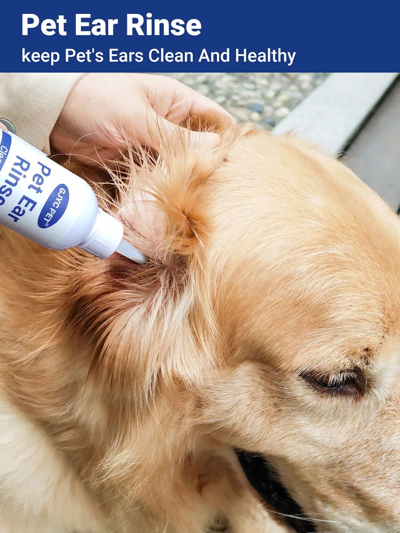 Gotas Limpiadoras de Oídos para Perros y Gatos – Fórmula Hipoalergénica y Antimites (120ml)