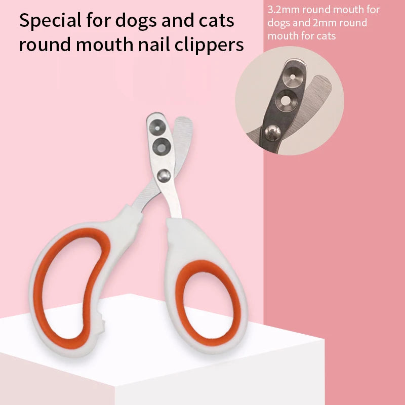 Cortaúñas Profesional de Acero Inoxidable para Gatos – Precisión y Seguridad en el Cuidado de Garras