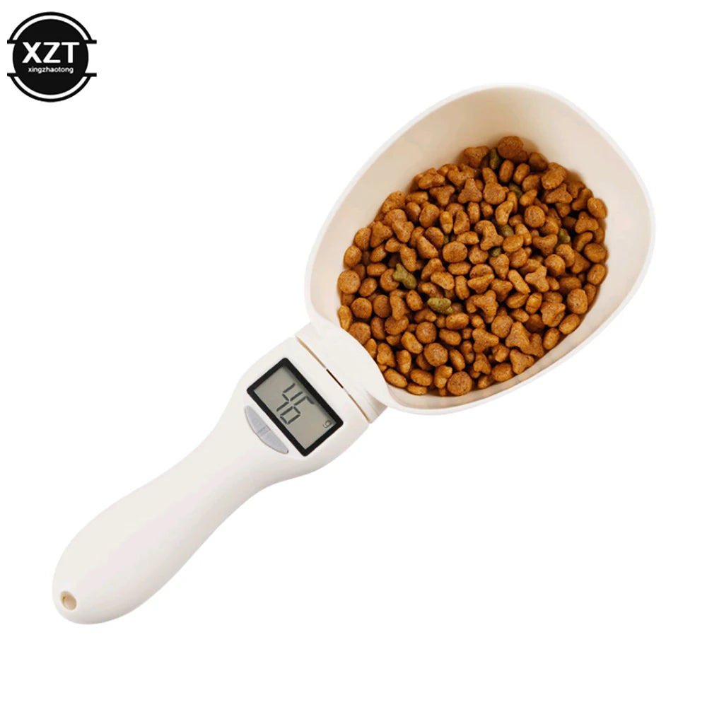 Cuchara Medidora Digital con Pantalla LED – Precisión para Alimentos de Perros y Gatos, Ideal para Control de Dieta