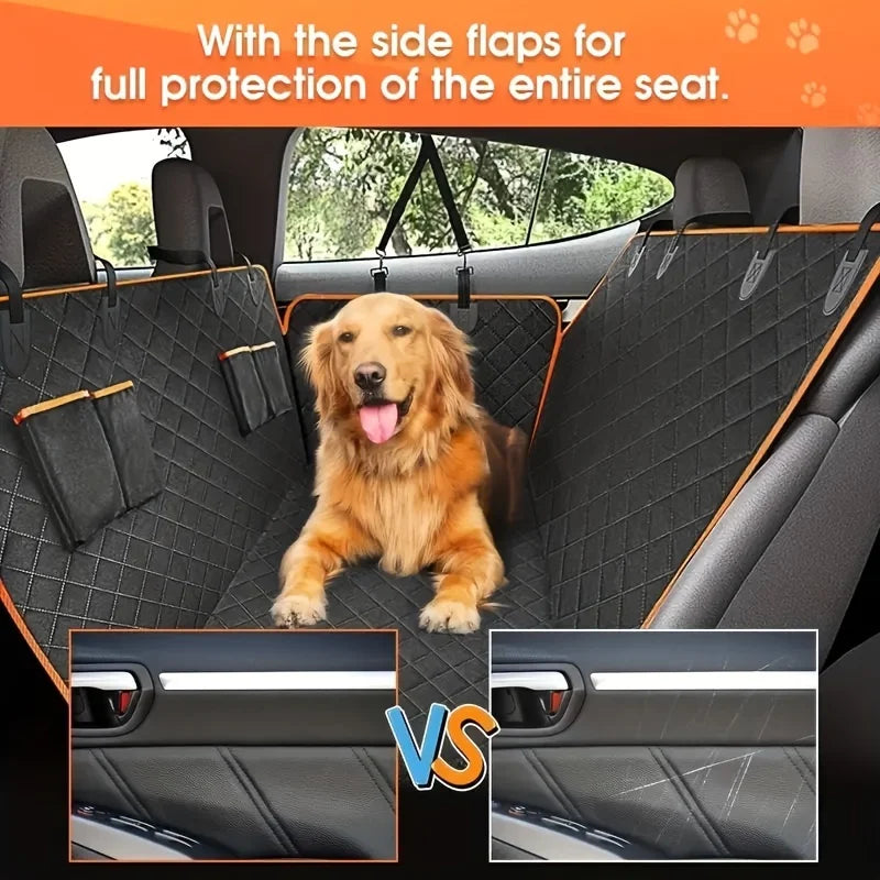 Asiento Protector para Perros – Viajes Seguros y Cómodos en Coche (Tamaño Mediano, Universal)