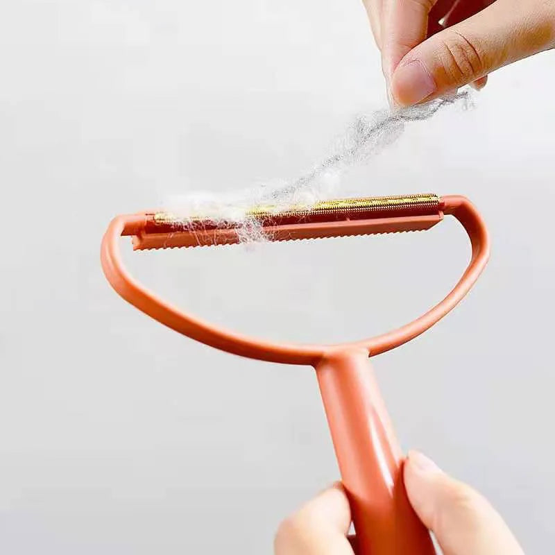 Elimina Pelos en Segundos – Cepillo Reutilizable de Silicona Doble Cara para Mascotas, Portátil y Reutilizable para Ropa, Sofás y Más