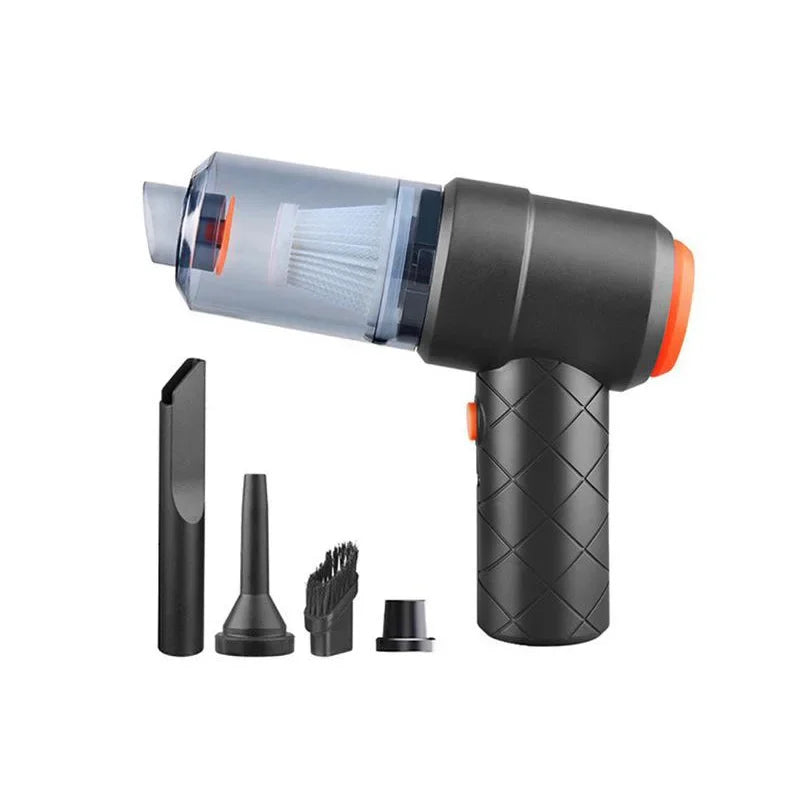 Aspiradora de Mano FILTRO HEPA, Inalámbrica, Especial Mascotas 120W – 9000Pa Ultra Potente, Portátil, Sin Bolsa, para Coche, Hogar y Oficina