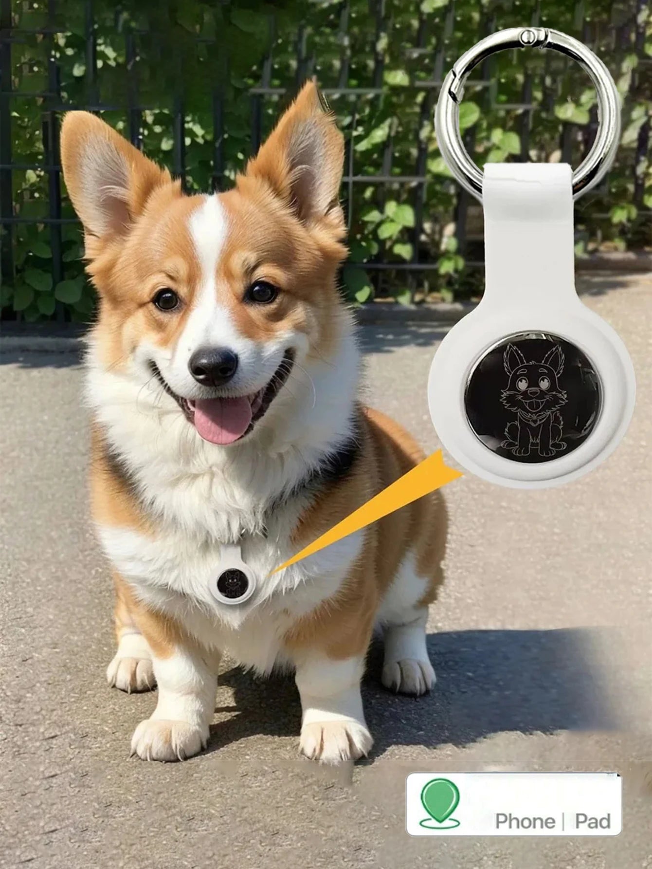Localizador GPS Antipérdida para Perros y Gatos – Rastreador de Mascotas Impermeable, Precisión Extrema, Resistente al Frío y al Agua