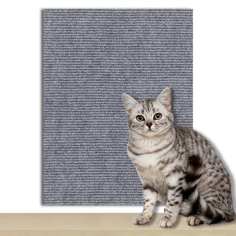 Rascador para Gatos de 3 Capas – Tela Reforzada – Ideal para Uñas y Protección de Muebles