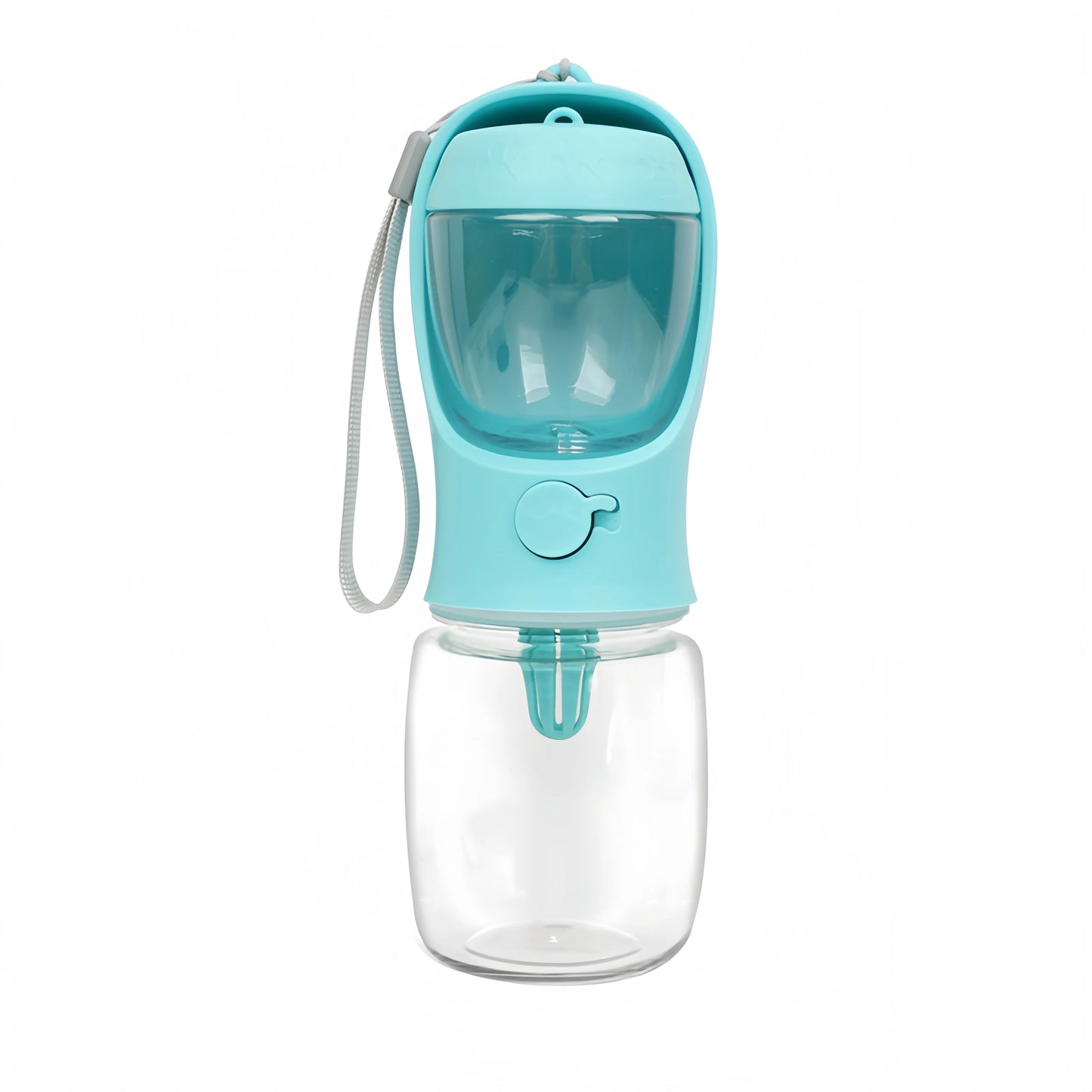 Botella Portátil 2 en 1 para Mascotas – Agua y Comida en un Solo Dispositivo para Viajes