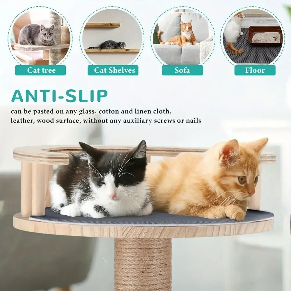 Alfombra Antiarañazos para Gatos – Autoadhesiva y Reutilizable – Protección de Sofás, Paredes y Muebles