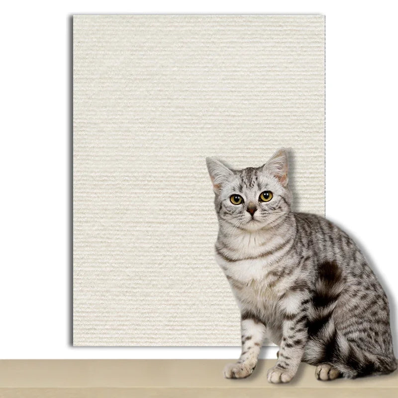 Rascador para Gatos de 3 Capas – Tela Reforzada – Ideal para Uñas y Protección de Muebles