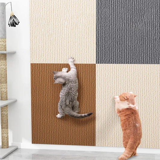 Rascador para Gatos de 3 Capas – Tela Reforzada – Ideal para Uñas y Protección de Muebles