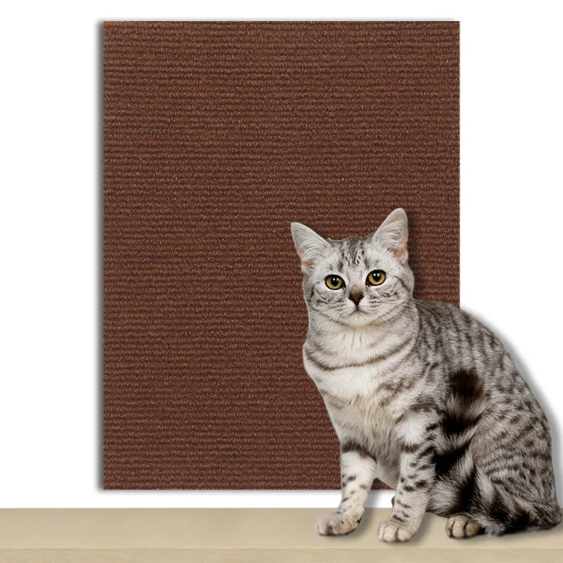 Rascador para Gatos de 3 Capas – Tela Reforzada – Ideal para Uñas y Protección de Muebles